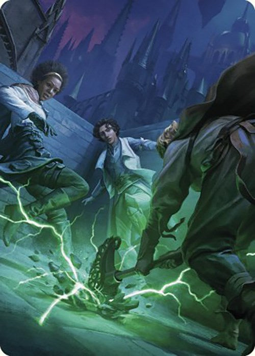 Fanatical Strength Art Card [Murders at Karlov Manor Art Series] | L.A. Mood Comics and Games