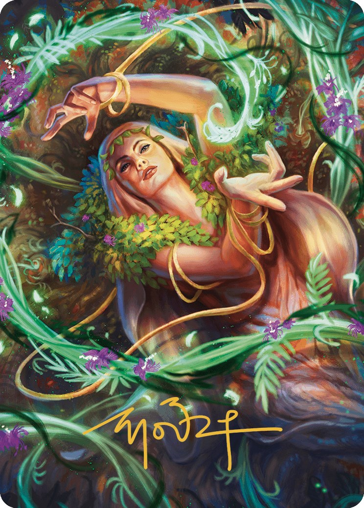 Insidious Roots Art Card (Gold-Stamped Signature) [Murders at Karlov Manor Art Series] | L.A. Mood Comics and Games