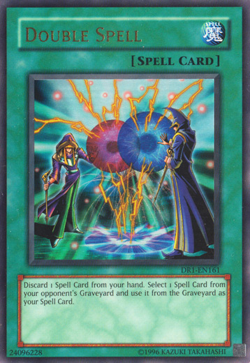 Double Spell [DR1-EN161] Ultra Rare | L.A. Mood Comics and Games