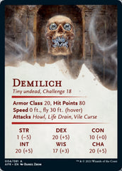 Demilich Art Card [Dungeons & Dragons: Adventures in the Forgotten Realms Art Series] | L.A. Mood Comics and Games