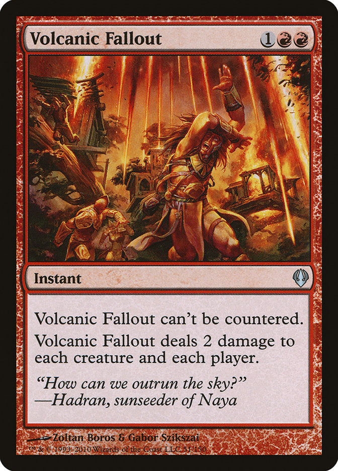 Volcanic Fallout [Archenemy] | L.A. Mood Comics and Games