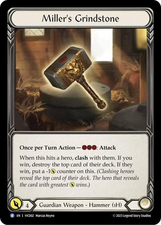 Miller's Grindstone [VIC002] (Heavy Hitters Victor Blitz Deck) | L.A. Mood Comics and Games
