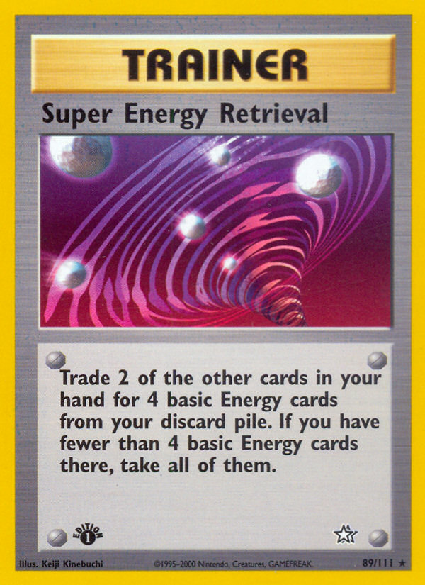 Super Energy Retrieval (89/111) [Neo Genesis 1st Edition] | L.A. Mood Comics and Games