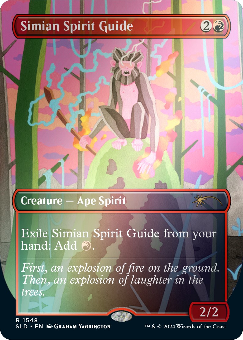 Simian Spirit Guide (Rainbow Foil) [Secret Lair Drop Series] | L.A. Mood Comics and Games