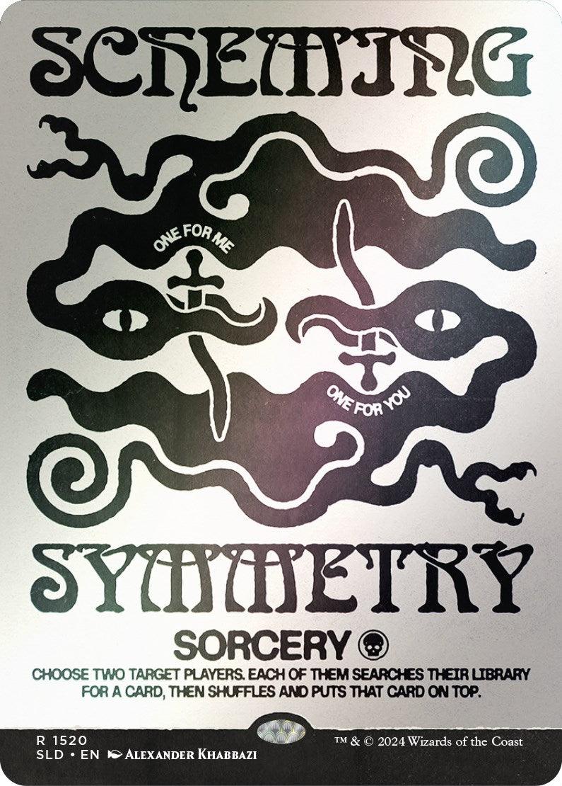 Scheming Symmetry (Rainbow Foil) [Secret Lair Drop Series] | L.A. Mood Comics and Games