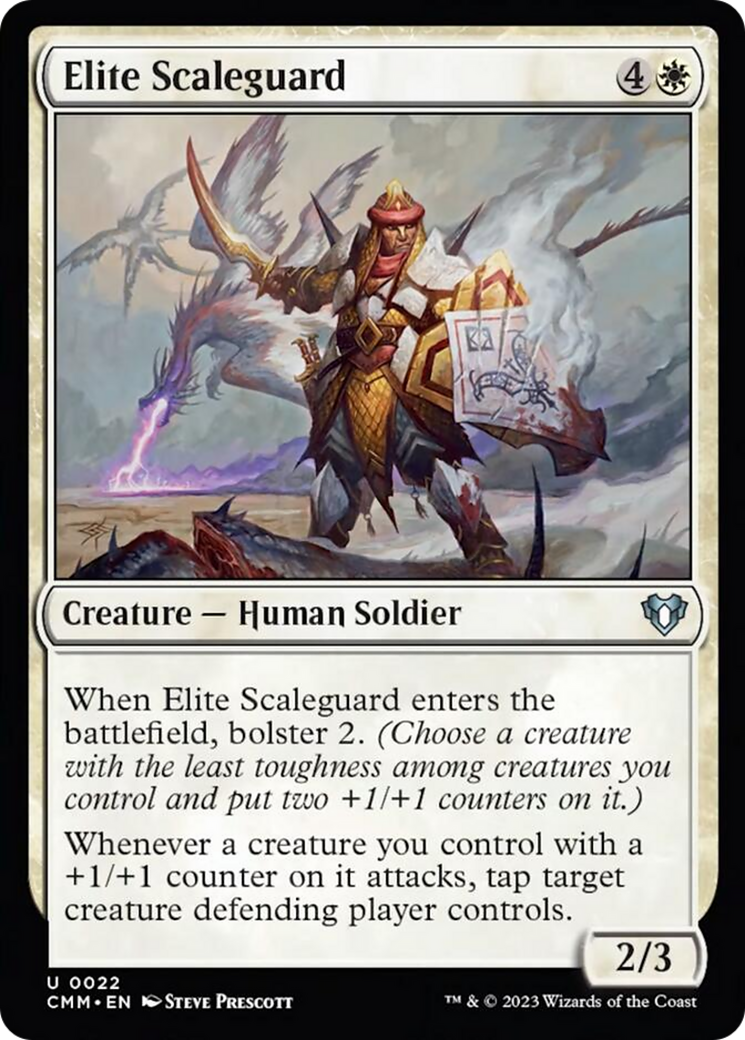 Elite Scaleguard [Commander Masters] | L.A. Mood Comics and Games