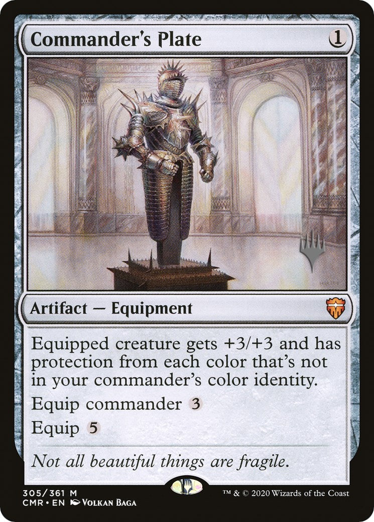 Commander's Plate (Promo Pack) [Murders at Karlov Manor Promos] | L.A. Mood Comics and Games
