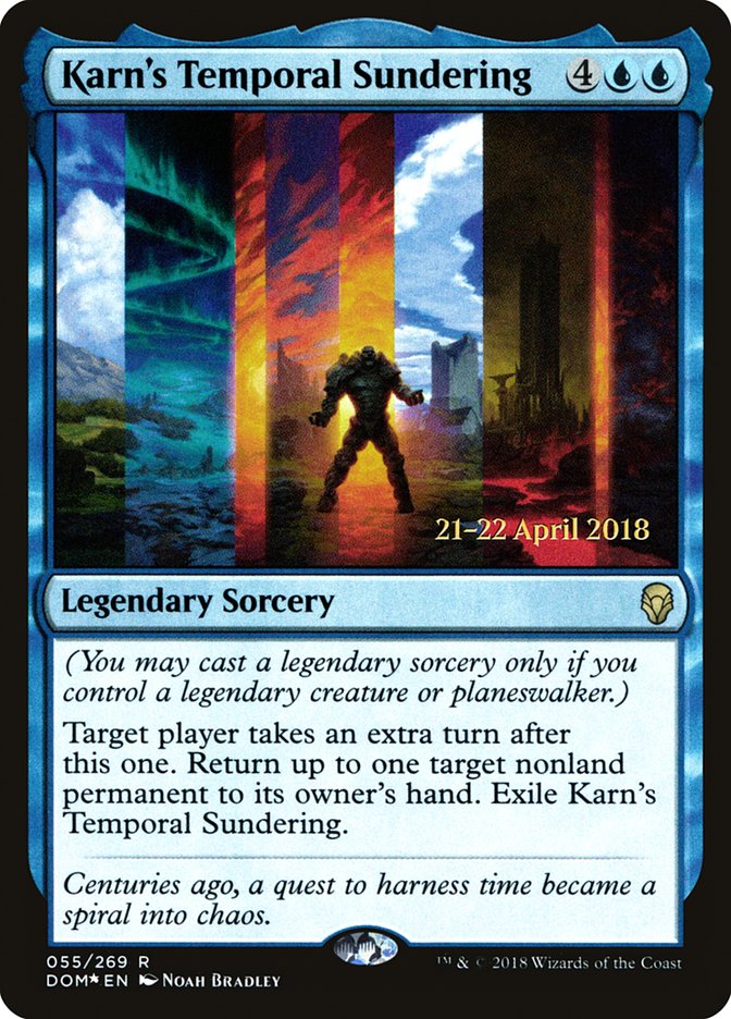 Karn's Temporal Sundering [Dominaria Prerelease Promos] | L.A. Mood Comics and Games