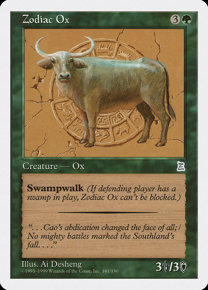 Zodiac Ox [Portal Three Kingdoms] | L.A. Mood Comics and Games