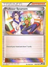 Professor Sycamore (107a/122) (Alternate Art Promo) [XY: BREAKpoint] | L.A. Mood Comics and Games