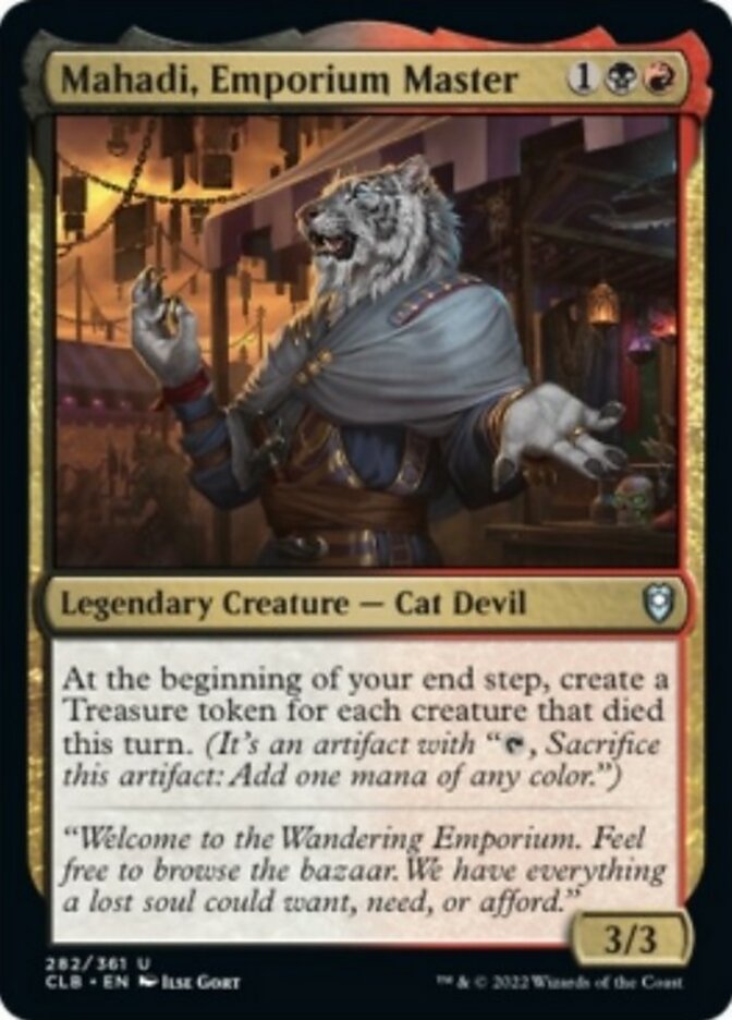Mahadi, Emporium Master [Commander Legends: Battle for Baldur's Gate] | L.A. Mood Comics and Games