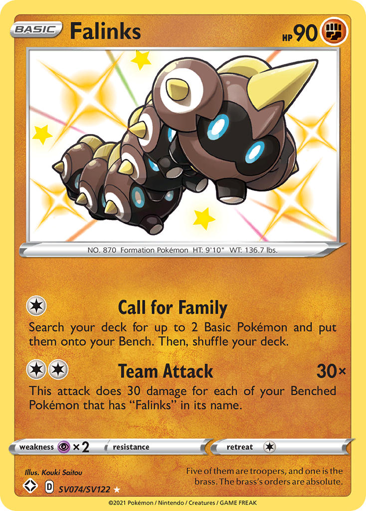 Falinks (SV074/SV122) [Sword & Shield: Shining Fates] | L.A. Mood Comics and Games