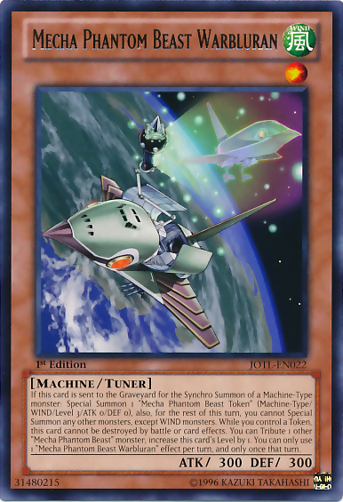 Mecha Phantom Beast Warbluran [JOTL-EN022] Rare | L.A. Mood Comics and Games