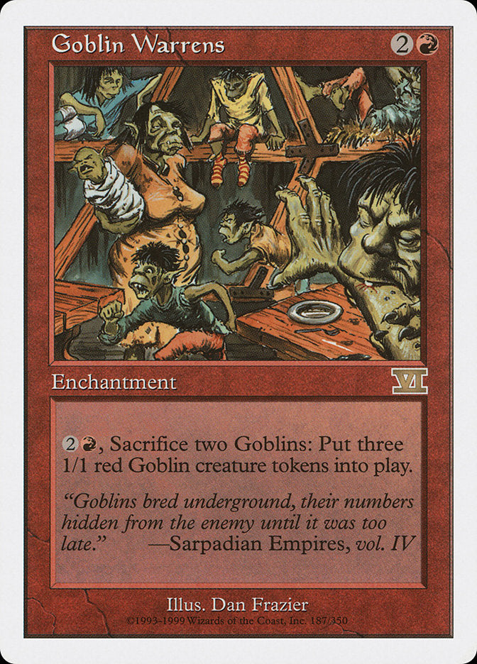 Goblin Warrens [Classic Sixth Edition] | L.A. Mood Comics and Games