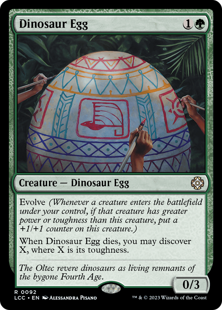 Dinosaur Egg [The Lost Caverns of Ixalan Commander] | L.A. Mood Comics and Games