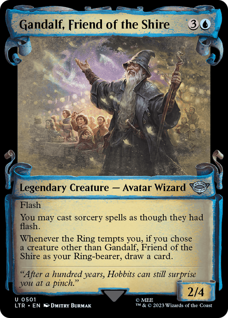 Gandalf, Friend of the Shire [The Lord of the Rings: Tales of Middle-Earth Showcase Scrolls] | L.A. Mood Comics and Games