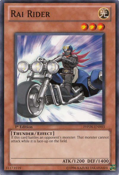 Rai Rider [PHSW-EN003] Common | L.A. Mood Comics and Games