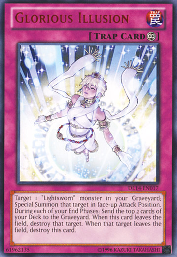 Glorious Illusion (Red) [DL14-EN017] Rare | L.A. Mood Comics and Games