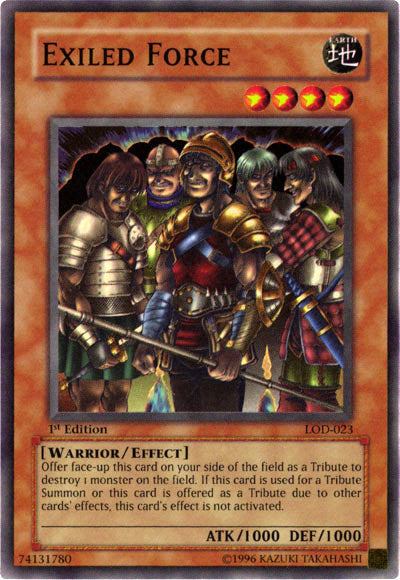 Exiled Force [LOD-023] Super Rare | L.A. Mood Comics and Games