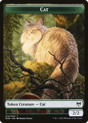 Treasure // Cat Double-Sided Token [Kaldheim Tokens] | L.A. Mood Comics and Games