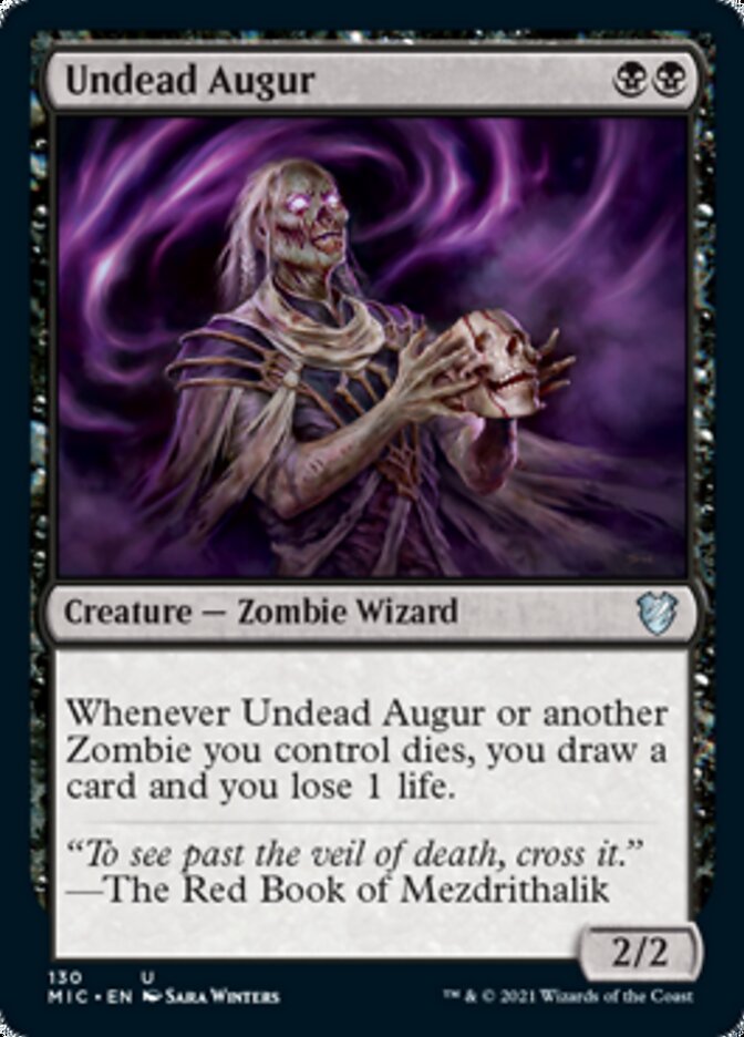 Undead Augur [Innistrad: Midnight Hunt Commander] | L.A. Mood Comics and Games