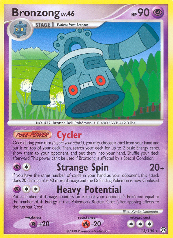 Bronzong (13/100) [Diamond & Pearl: Stormfront] | L.A. Mood Comics and Games