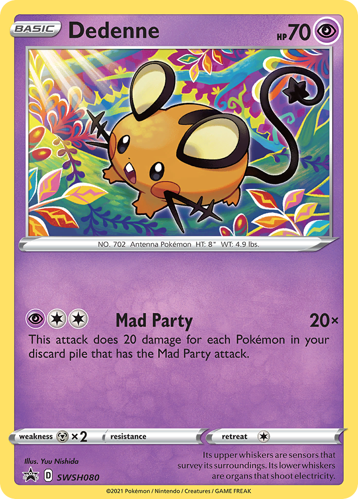 Dedenne (SWSH080) [Sword & Shield: Black Star Promos] | L.A. Mood Comics and Games