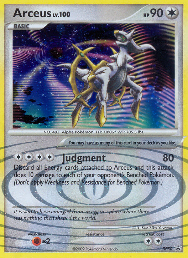 Arceus (DP50) [Diamond & Pearl: Black Star Promos] | L.A. Mood Comics and Games