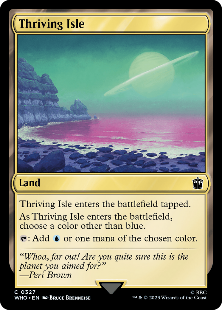 Thriving Isle [Doctor Who] | L.A. Mood Comics and Games