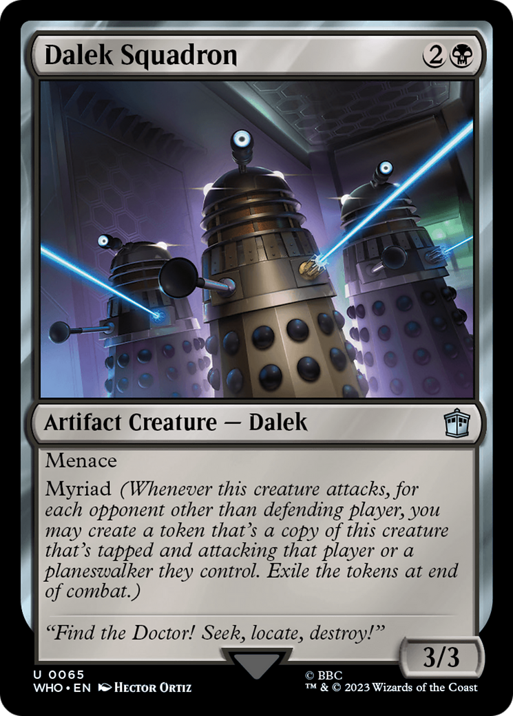 Dalek Squadron [Doctor Who] | L.A. Mood Comics and Games