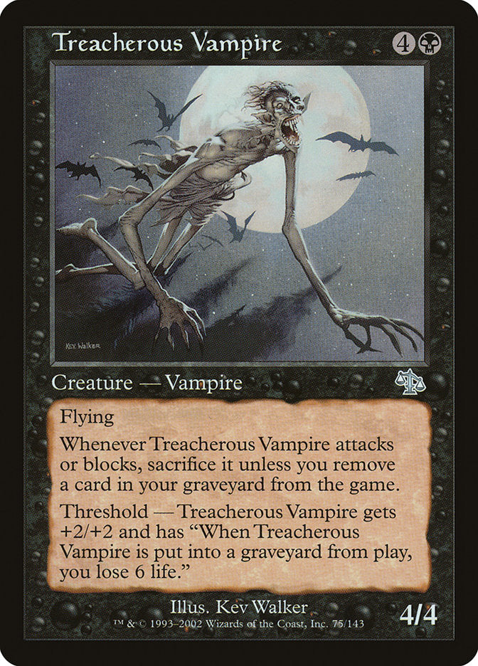 Treacherous Vampire [Judgment] | L.A. Mood Comics and Games