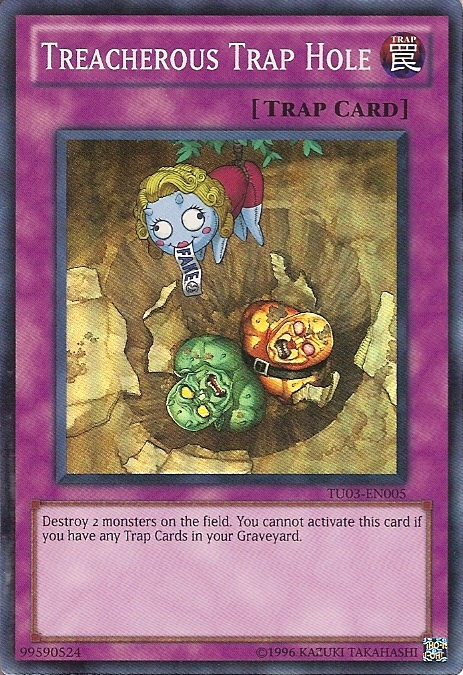 Treacherous Trap Hole [TU03-EN005] Super Rare | L.A. Mood Comics and Games