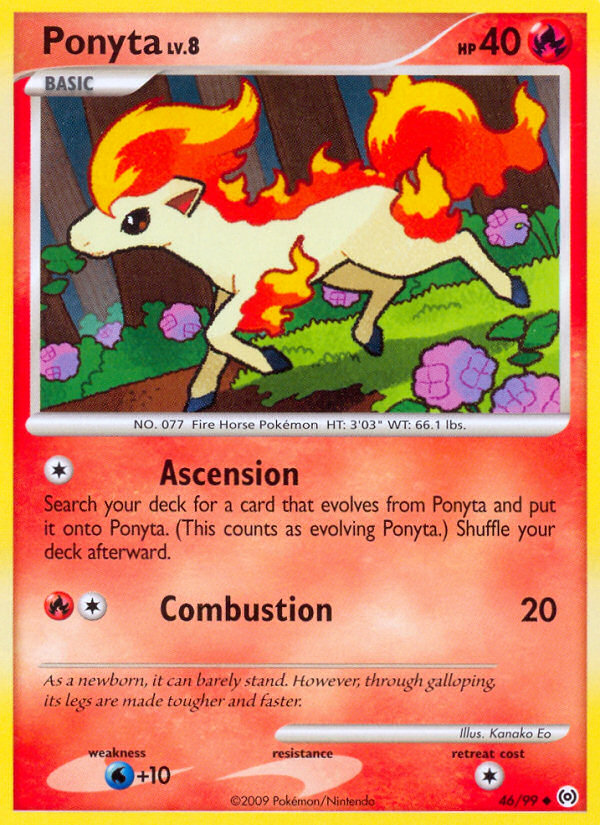 Ponyta (46/99) [Platinum: Arceus] | L.A. Mood Comics and Games