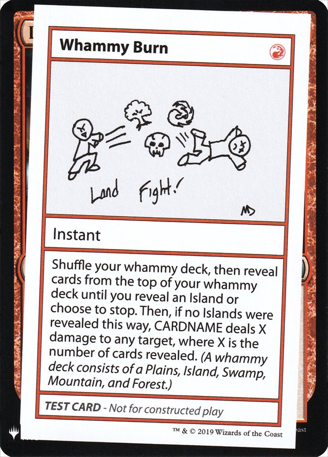 Whammy Burn [Mystery Booster Playtest Cards] | L.A. Mood Comics and Games