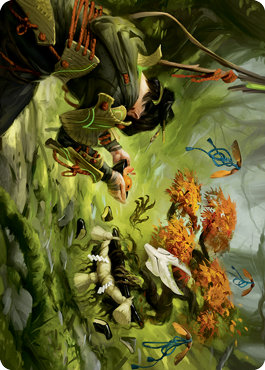 Commune with Spirits Art Card [Kamigawa: Neon Dynasty Art Series] | L.A. Mood Comics and Games