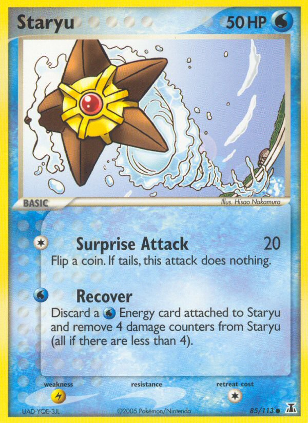 Staryu (85/113) [EX: Delta Species] | L.A. Mood Comics and Games