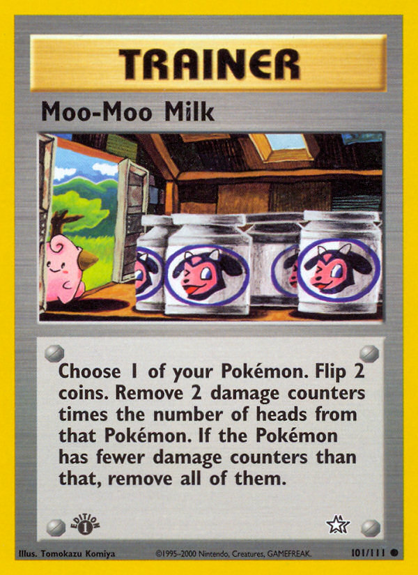 Moo-Moo Milk (101/111) [Neo Genesis 1st Edition] | L.A. Mood Comics and Games