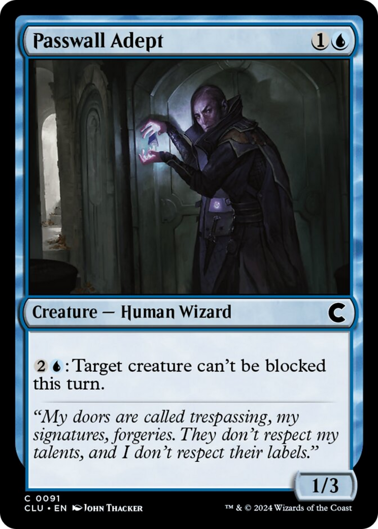 Passwall Adept [Ravnica: Clue Edition] | L.A. Mood Comics and Games