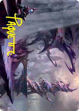 Prismari Campus Art Card (Gold-Stamped Signature) [Strixhaven: School of Mages Art Series] | L.A. Mood Comics and Games