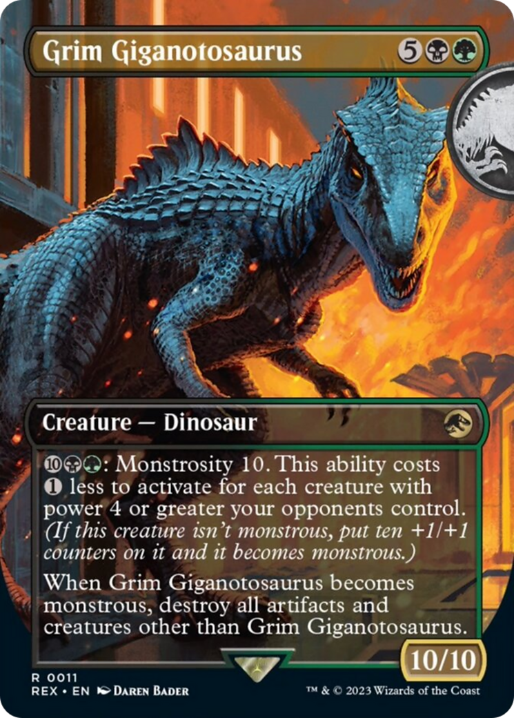 Grim Giganotosaurus (Borderless) [Jurassic World Collection] | L.A. Mood Comics and Games