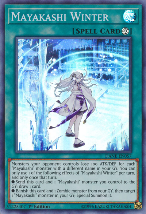 Mayakashi Winter [DANE-EN057] Super Rare | L.A. Mood Comics and Games