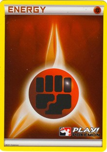 Fighting Energy (2011 Play Pokemon Promo) [League & Championship Cards] | L.A. Mood Comics and Games