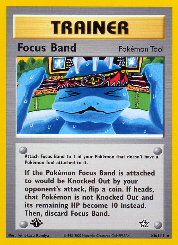 Focus Band (86/111) [Neo Genesis 1st Edition] | L.A. Mood Comics and Games
