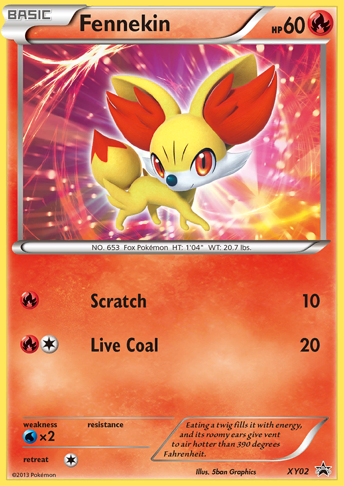 Fennekin (XY02) [XY: Black Star Promos] | L.A. Mood Comics and Games