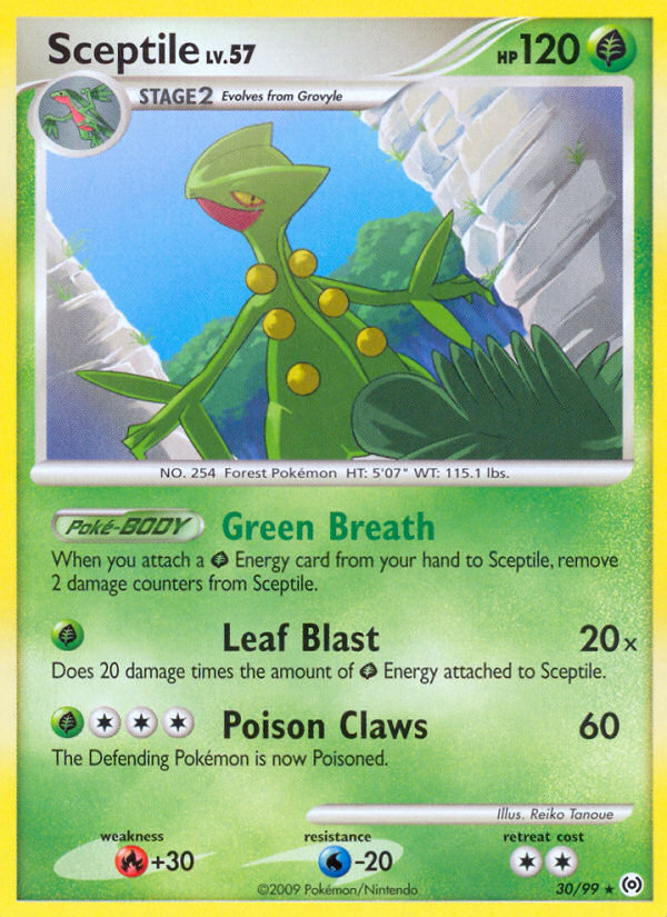 Sceptile (30/99) [Platinum: Arceus] | L.A. Mood Comics and Games