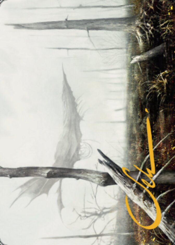Swamp Art Card (Gold-Stamped Signature) [Dominaria United Art Series] | L.A. Mood Comics and Games