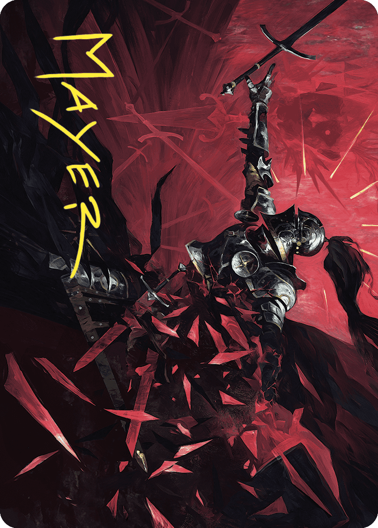 Shatter the Oath Art Card (Gold-Stamped Signature) [Wilds of Eldraine Art Series] | L.A. Mood Comics and Games