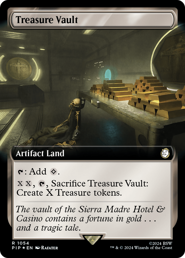 Treasure Vault (Extended Art) (Surge Foil) [Fallout] | L.A. Mood Comics and Games