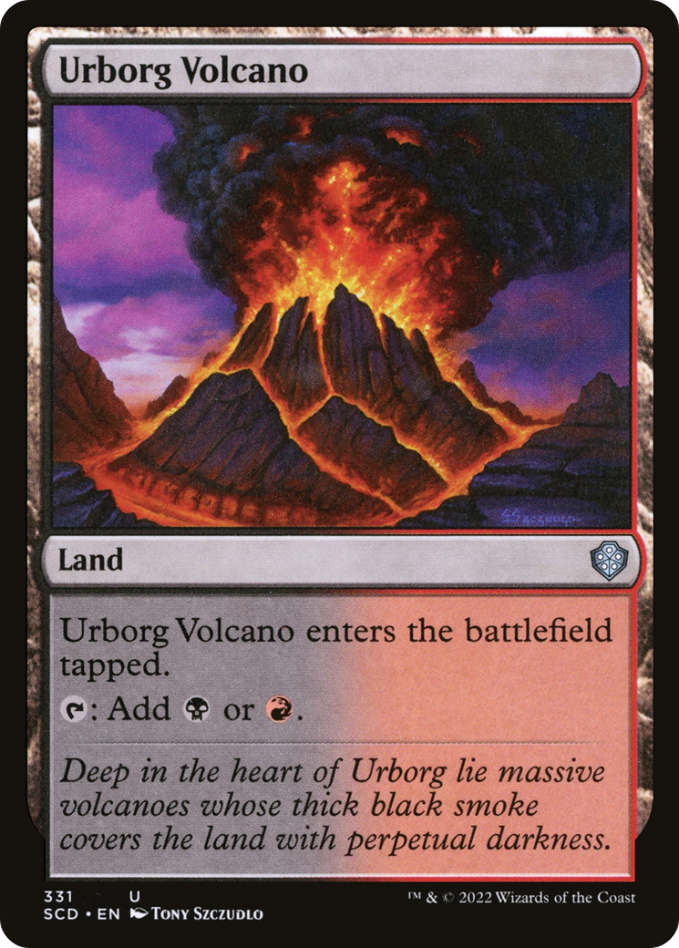 Urborg Volcano [Starter Commander Decks] | L.A. Mood Comics and Games