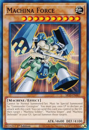 Machina Force [SR10-EN007] Common | L.A. Mood Comics and Games